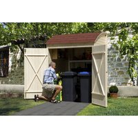 WEKA Gartenhaus »Mehrzweckbox 394«, Holz, BxHxT: 171 x 223 x 134 cm (Außenmaße inkl. Dachüberstand) – beige Rabatt: 6 % WEKA Gartenhaus »Mehrzweckbox 394«, Holz, BxHxT: 171 x 223 x 134 cm (Außenmaße inkl. Dachüberstand) – beige Rabatt: 6 %