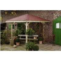 WEKA Pavillon »Paradies«, BxHxT: 294 x 275 x 294 cm – beige WEKA Pavillon »Paradies«, BxHxT: 294 x 275 x 294 cm – beige