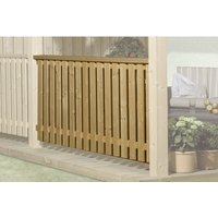 WEKA Brüstungsgeländer, Holz, natur – beige Rabatt: 6 % WEKA Brüstungsgeländer, Holz, natur – beige Rabatt: 6 %