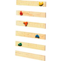 KARIBU Kletterwand »Lotti, Danny und Frieda«, BxHxT: 101 x 120 x 1,8 cm, natur – braun KARIBU Kletterwand »Lotti, Danny und Frieda«, BxHxT: 101 x 120 x 1,8 cm, natur – braun