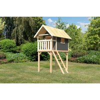 AKUBI Spielanlage »Gernegroß«, BxHxT: 157 x 325 x 274 cm, terragrau AKUBI Spielanlage »Gernegroß«, BxHxT: 157 x 325 x 274 cm, terragrau