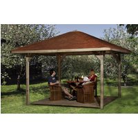 WEKA Pavillon »Paradies«, BxHxT: 433 x 314 x 433 cm – beige WEKA Pavillon »Paradies«, BxHxT: 433 x 314 x 433 cm – beige