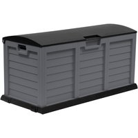 FUN STAR Kissenbox »Jumbo XXL«, BxHxT: 140 x 69 x 61 cm, schwarz/silberfarben FUN STAR Kissenbox »Jumbo XXL«, BxHxT: 140 x 69 x 61 cm, schwarz/silberfarben