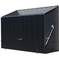 Trimetals Aufbewahrungsbox, BxHxT: 76 x 139 x 185 cm, anthrazit – grau Trimetals Aufbewahrungsbox, BxHxT: 76 x 139 x 185 cm, anthrazit – grau