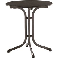 SIEGER Klapptisch, BxHxL: 68 x 72 x 68 cm, Tischplatte: Vivodur – grau SIEGER Klapptisch, BxHxL: 68 x 72 x 68 cm, Tischplatte: Vivodur – grau