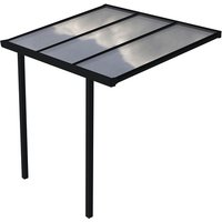 GARDENDREAMS Terrassenüberdachung »Easy Edition«, Breite: 300 cm, Dach: Polycarbonat (PC), anthrazit – grau GARDENDREAMS Terrassenüberdachung »Easy Edition«, Breite: 300 cm, Dach: Polycarbonat (PC), anthrazit – grau