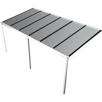 GARDENDREAMS Terrassenüberdachung »Easy Edition«, Breite: 600 cm, Dach: Polycarbonat (PC), weiß – weiss GARDENDREAMS Terrassenüberdachung »Easy Edition«, Breite: 600 cm, Dach: Polycarbonat (PC), weiß – weiss