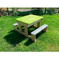 WENDITOYS Picknicktisch, BxHxT: 100 x 53 x 80 cm, natur – braun Rabatt: 11 % WENDITOYS Picknicktisch, BxHxT: 100 x 53 x 80 cm, natur – braun Rabatt: 11 %