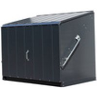 Trimetals Aufbewahrungsbox, BxHxT: 89 x 113 x 138 cm, anthrazit – grau Trimetals Aufbewahrungsbox, BxHxT: 89 x 113 x 138 cm, anthrazit – grau