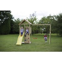 WENDITOYS Kletterspielturm »Pinguin«, BxHxT: 340 x 270 x 280 cm, natur – braun Rabatt: 11 % WENDITOYS Kletterspielturm »Pinguin«, BxHxT: 340 x 270 x 280 cm, natur – braun Rabatt: 11 %