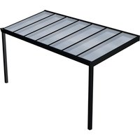 GARDENDREAMS Terrassenüberdachung »Legend«, BxT: 500 x 200 cm, anthrazit / RAL7016, Glasdach – grau GARDENDREAMS Terrassenüberdachung »Legend«, BxT: 500 x 200 cm, anthrazit / RAL7016, Glasdach – grau