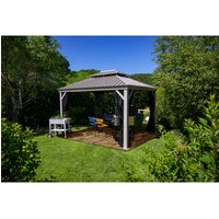 SOJAG Pavillon »Messina«, rechteckig, BxHxT: 483 x 307 x 363 cm – grau SOJAG Pavillon »Messina«, rechteckig, BxHxT: 483 x 307 x 363 cm – grau