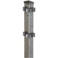 FLORAWORLD Eckpfosten »Comfort«, Stahl, BxLxT: 6 x 260 x 4 cm – silberfarben FLORAWORLD Eckpfosten »Comfort«, Stahl, BxLxT: 6 x 260 x 4 cm – silberfarben