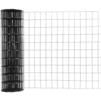 FLORAWORLD Gitterzaun, HxL: 152 x 1000 cm, Stahl, anthrazit – grau FLORAWORLD Gitterzaun, HxL: 152 x 1000 cm, Stahl, anthrazit – grau