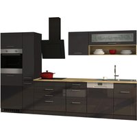 HELD MÖBEL Küchenzeile »Mailand«, mit E-Geräten, Gesamtbreite: 330 cm – grau – Rabatt: 27 % HELD MÖBEL Küchenzeile »Mailand«, mit E-Geräten, Gesamtbreite: 330 cm – grau – Rabatt: 27 %