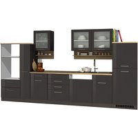 HELD MÖBEL Küchenzeile »Mailand«, ohne E-Geräte, Gesamtbreite: 370cm – grau – Rabatt: 19 % HELD MÖBEL Küchenzeile »Mailand«, ohne E-Geräte, Gesamtbreite: 370cm – grau – Rabatt: 19 %