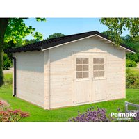 PALMAKO AS Gartenhaus »Tina 10,4«, Holz, BxHxT: 432 x 266 x 320 cm (Außenmaße) – braun PALMAKO AS Gartenhaus »Tina 10,4«, Holz, BxHxT: 432 x 266 x 320 cm (Außenmaße) – braun