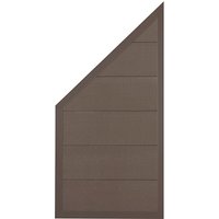 Mr. GARDENER Abschlusselement »Moglia«, WPC, HxL: 180 x 90 cm – braun Rabatt: 17 % Mr. GARDENER Abschlusselement »Moglia«, WPC, HxL: 180 x 90 cm – braun Rabatt: 17 %