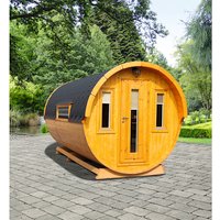 WOLFF FINNHAUS Gartenhaus »Campingfass«, Holz, BxHxT: 235 x 242 x 446 cm (Außenmaße inkl. Dachüberstand) – beige | Fichte | 10,5 m² Rabatt: 6 % WOLFF FINNHAUS Gartenhaus »Campingfass«, Holz, BxHxT: 235 x 242 x 446 cm (Außenmaße inkl. Dachüberstand) – beige | Fichte | 10,5 m² Rabatt: 6 %