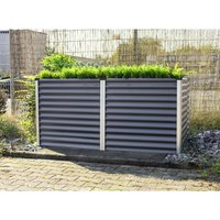 VITAVIA Hochbeet »Meta 858«, BxHxL: 96,2 x 86 x 187,7 cm, Zincalume® – grau VITAVIA Hochbeet »Meta 858«, BxHxL: 96,2 x 86 x 187,7 cm, Zincalume® – grau