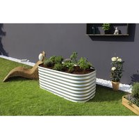 VITAVIA Hochbeet »Terra 630«, BxHxL: 82,1 x 63 x 162,1 cm, Zincalume® – silberfarben Rabatt: 13 % VITAVIA Hochbeet »Terra 630«, BxHxL: 82,1 x 63 x 162,1 cm, Zincalume® – silberfarben Rabatt: 13 %
