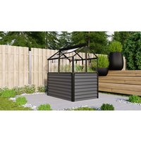 VITAVIA Hochfrühbeet »Paris ESG«, BxHxL: 83,1 x 136,9 x 121,7 cm, Aluminium – schwarz Rabatt: 38 % VITAVIA Hochfrühbeet »Paris ESG«, BxHxL: 83,1 x 136,9 x 121,7 cm, Aluminium – schwarz Rabatt: 38 %