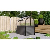 VITAVIA Hochfrühbeet »Paris HKP«, BxHxL: 83,1 x 136,9 x 121,7 cm, Aluminium – schwarz VITAVIA Hochfrühbeet »Paris HKP«, BxHxL: 83,1 x 136,9 x 121,7 cm, Aluminium – schwarz