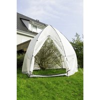 PERGART Pflanzzelt »Hawaii«, 11,56 m², Gewebe, winterfest – weiss PERGART Pflanzzelt »Hawaii«, 11,56 m², Gewebe, winterfest – weiss