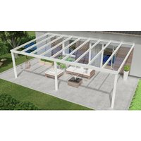 GARDENDREAMS Terrassenüberdachung »Expert«, BxT: 300 x 500 cm, weiß / RAL9016 – weiss GARDENDREAMS Terrassenüberdachung »Expert«, BxT: 300 x 500 cm, weiß / RAL9016 – weiss