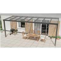 GARDENDREAMS Terrassenüberdachung »Expert«, BxT: 300 x 300 cm, anthrazit / RAL7016, Glasdach – grau GARDENDREAMS Terrassenüberdachung »Expert«, BxT: 300 x 300 cm, anthrazit / RAL7016, Glasdach – grau