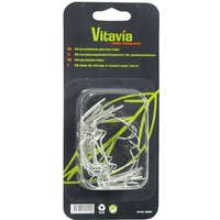 VITAVIA Glasfederklammern – silberfarben VITAVIA Glasfederklammern – silberfarben