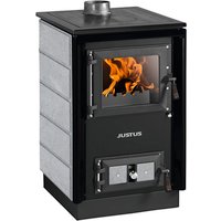 JUSTUS Festbrennstoffherd »Rustico-50 2.0«, 7 kW, mit Sichtscheibe – grau – Rabatt: 17 % JUSTUS Festbrennstoffherd »Rustico-50 2.0«, 7 kW, mit Sichtscheibe – grau – Rabatt: 17 %