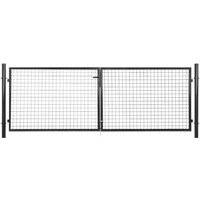 FLORAWORLD Doppeltor »Carat«, Türmaße BxH: 300 x 100 cm – schwarz FLORAWORLD Doppeltor »Carat«, Türmaße BxH: 300 x 100 cm – schwarz