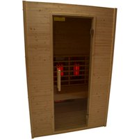 RORO Infrarotkabine »Matterhorn« für 2 Personen, Fronteinstieg, mit Farblichtanwendung – braun RORO Infrarotkabine »Matterhorn« für 2 Personen, Fronteinstieg, mit Farblichtanwendung – braun