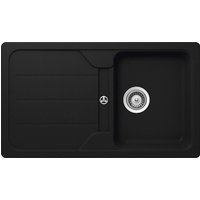 SCHOCK Küchenspüle, Formhaus D-100 Onyx, Granit | Komposit | Quarz, 86 x 50 – grau – Rabatt: 33 % SCHOCK Küchenspüle, Formhaus D-100 Onyx, Granit | Komposit | Quarz, 86 x 50 – grau – Rabatt: 33 %