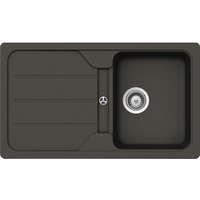 SCHOCK Küchenspüle, Formhaus D-100 Asphalt, Granit | Komposit | Quarz, 86 x 50 – grau – Rabatt: 33 % SCHOCK Küchenspüle, Formhaus D-100 Asphalt, Granit | Komposit | Quarz, 86 x 50 – grau – Rabatt: 33 %
