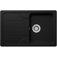 SCHOCK Küchenspüle, Formhaus D-100S Nero, Granit | Komposit | Quarz, 78 x 50 – schwarz – Rabatt: 33 % SCHOCK Küchenspüle, Formhaus D-100S Nero, Granit | Komposit | Quarz, 78 x 50 – schwarz – Rabatt: 33 %