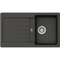 SCHOCK Küchenspüle, Cristalite Typos D-100 Asphalt, Granit | Komposit | Quarz, 86 x 50 – grau – Rabatt: 33 % SCHOCK Küchenspüle, Cristalite Typos D-100 Asphalt, Granit | Komposit | Quarz, 86 x 50 – grau – Rabatt: 33 %