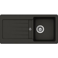 SCHOCK Küchenspüle, Cristalite Typos D-100S Asphalt, Granit | Komposit | Quarz, 86 x 43,5 – grau – Rabatt: 33 % SCHOCK Küchenspüle, Cristalite Typos D-100S Asphalt, Granit | Komposit | Quarz, 86 x 43,5 – grau – Rabatt: 33 %