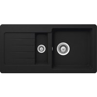 SCHOCK Küchenspüle, Cristalite Typos D-150S Onyx, Granit | Komposit | Quarz, 86 x 43,5 – schwarz – Rabatt: 33 % SCHOCK Küchenspüle, Cristalite Typos D-150S Onyx, Granit | Komposit | Quarz, 86 x 43,5 – schwarz – Rabatt: 33 %