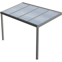 GARDENDREAMS Terrassenüberdachung »Legend«, BxT: 400 x 200 cm, grau / RAL9007 GARDENDREAMS Terrassenüberdachung »Legend«, BxT: 400 x 200 cm, grau / RAL9007