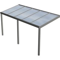 GARDENDREAMS Terrassenüberdachung »Legend«, BxT: 500 x 200 cm, grau / RAL9007 GARDENDREAMS Terrassenüberdachung »Legend«, BxT: 500 x 200 cm, grau / RAL9007
