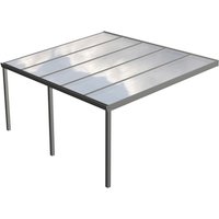 GARDENDREAMS Terrassenüberdachung »Legend«, BxT: 500 x 400 cm, grau / RAL9007 GARDENDREAMS Terrassenüberdachung »Legend«, BxT: 500 x 400 cm, grau / RAL9007