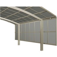 XIMAX Carport Zubehör »Seitenwand«, B x H: 6 x 149,5 cm, edelstahlfarben – silberfarben XIMAX Carport Zubehör »Seitenwand«, B x H: 6 x 149,5 cm, edelstahlfarben – silberfarben
