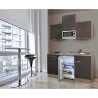 RESPEKTA Singleküche »KB150ESWMI«, mit E-Geräten, Gesamtbreite: 150 cm – grau – Rabatt: 33 % RESPEKTA Singleküche »KB150ESWMI«, mit E-Geräten, Gesamtbreite: 150 cm – grau – Rabatt: 33 %