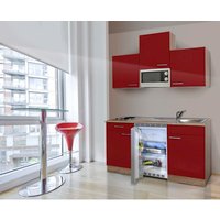 RESPEKTA Singleküche »KB150ESWMI«, mit E-Geräten, Gesamtbreite: 150 cm – rot – Rabatt: 33 % RESPEKTA Singleküche »KB150ESWMI«, mit E-Geräten, Gesamtbreite: 150 cm – rot – Rabatt: 33 %