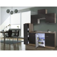 RESPEKTA Singleküche »KB180ESR«, mit E-Geräten, Gesamtbreite: 180 cm – grau – Rabatt: 33 % RESPEKTA Singleküche »KB180ESR«, mit E-Geräten, Gesamtbreite: 180 cm – grau – Rabatt: 33 %