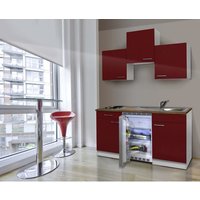 RESPEKTA Singleküche »KB150WS«, mit E-Geräten, Gesamtbreite: 150 cm – rot – Rabatt: 33 % RESPEKTA Singleküche »KB150WS«, mit E-Geräten, Gesamtbreite: 150 cm – rot – Rabatt: 33 %