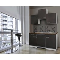 RESPEKTA Singleküche »KB150WS«, mit E-Geräten, Gesamtbreite: 150 cm – grau – Rabatt: 33 % RESPEKTA Singleküche »KB150WS«, mit E-Geräten, Gesamtbreite: 150 cm – grau – Rabatt: 33 %