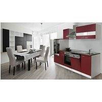 RESPEKTA Küchenblock »KB280WWCG«, mit E-Geräten, Gesamtbreite: 280 cm – rot – Rabatt: 33 % RESPEKTA Küchenblock »KB280WWCG«, mit E-Geräten, Gesamtbreite: 280 cm – rot – Rabatt: 33 %